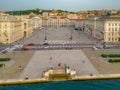 Aerial view of Piazza della Unit?"?? d'Italia in Italian to Royalty Free Stock Photo