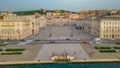 Aerial view of Piazza della Unit?"?? d'Italia in Italian to Royalty Free Stock Photo