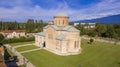 Aerial view on Pitsunda Cathedral Royalty Free Stock Photo