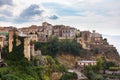 Aerial view of Pizzo town in Calabria Royalty Free Stock Photo