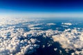 Aerial View Of Planet Earth As Seen From 40.000 Feet Royalty Free Stock Photo