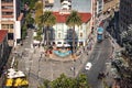 Aerial view of Plaza Anibal Pinto Square - Valparaiso, Chile