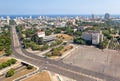 Aerial view of the Plaza of the Revolution