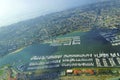 Aerial view of Point Loma, San Diego Royalty Free Stock Photo