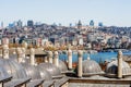 Aerial view point from the mosque& x27;s top roof