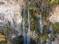 Aerial view of Polska Skakavitsa waterfall, Bulgaria