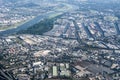Aerial view Port Dusseldorf