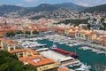 Port of Nice, Cote d`Azur, France Royalty Free Stock Photo