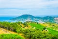 Aerial view of Port Vendres, France Royalty Free Stock Photo