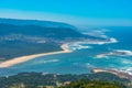 Aerial view of Portuguese town Moledo