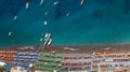 Aerial View of Positano Beach