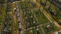 Electrical substation,power station. Aerial view Royalty Free Stock Photo