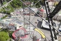 Aerial view of the Prater Park Royalty Free Stock Photo