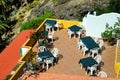 Aerial View of a Private Terrace