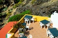 Aerial View of a Private Terrace