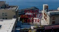 Aerial View of Public Market In Seattle, Washington, United States