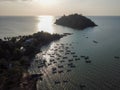 Aerial view Pulau Sayak