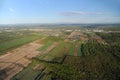 Aerial view of Quebec City area Royalty Free Stock Photo