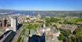 Aerial view of Quebec City, Quebec, Canada Royalty Free Stock Photo