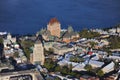 Aerial view of Quebec City Royalty Free Stock Photo