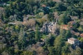 Aerial view of Quinta da Regaleira - Sintra, Portugal