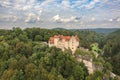 Rabenstein Castle in Franconian Switzerland Germany