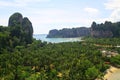 Aerial view of Railay Bay - Krabi - Thailand