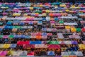 Aerial view of Ratchada night market