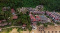 Aerial view of a resort in Tioman Island, Pahang, Malaysia Royalty Free Stock Photo