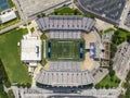 Aerial View of Rice Stadium in Houston, Texas Royalty Free Stock Photo