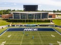 Aerial View of Rice Stadium in Houston, Texas Royalty Free Stock Photo