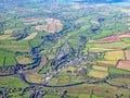 Aerial view of the River Avon in Devon Royalty Free Stock Photo