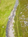 Aerial view of river in Mahon Falls, Mountain Breeze, Comeragh