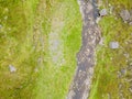 Aerial view of river in Mahon Falls, Mountain Breeze, Comeragh