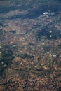 Aerial view of Rome, Italy Royalty Free Stock Photo