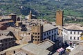 Aerial view of rooftop at Orvieto. Terni. Italy