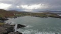 Aerial view of the Rosguil Pensinsula by Doagh - Donegal, Ireland