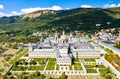 Royal Monastery of San Lorenzo de El Escorial near Madrid, Spain Royalty Free Stock Photo