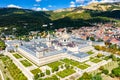 Royal Monastery of San Lorenzo de El Escorial near Madrid, Spain Royalty Free Stock Photo