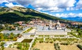 Royal Monastery of San Lorenzo de El Escorial near Madrid, Spain Royalty Free Stock Photo