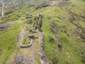 Ruins of ancient Vishegrad Fortress near town of Kardzhali, Bulgaria