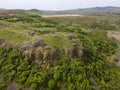 Ruins of ancient Vishegrad Fortress near town of Kardzhali, Bulgaria