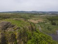 Ruins of ancient Vishegrad Fortress near town of Kardzhali, Bulgaria