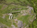 Ruins of ancient Vishegrad Fortress near town of Kardzhali, Bulgaria