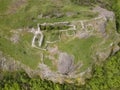 Ruins of ancient Vishegrad Fortress near town of Kardzhali, Bulgaria