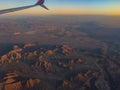 Aerial view of rural lanscape near San Diego