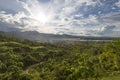 Aerial view of Rurrenabaque, Bolivia Royalty Free Stock Photo