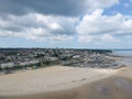 Aerial view of Ryde, Isle of Wight Royalty Free Stock Photo