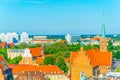 Aerial view of saint adalbert church in Wroclaw, Poland...IMAGE