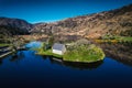 Aerial view of Gougane Barra National Park in County Cork, Ireland Royalty Free Stock Photo